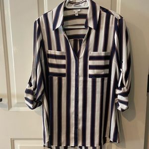 Express Women’s Large Portofino Slim Button Down